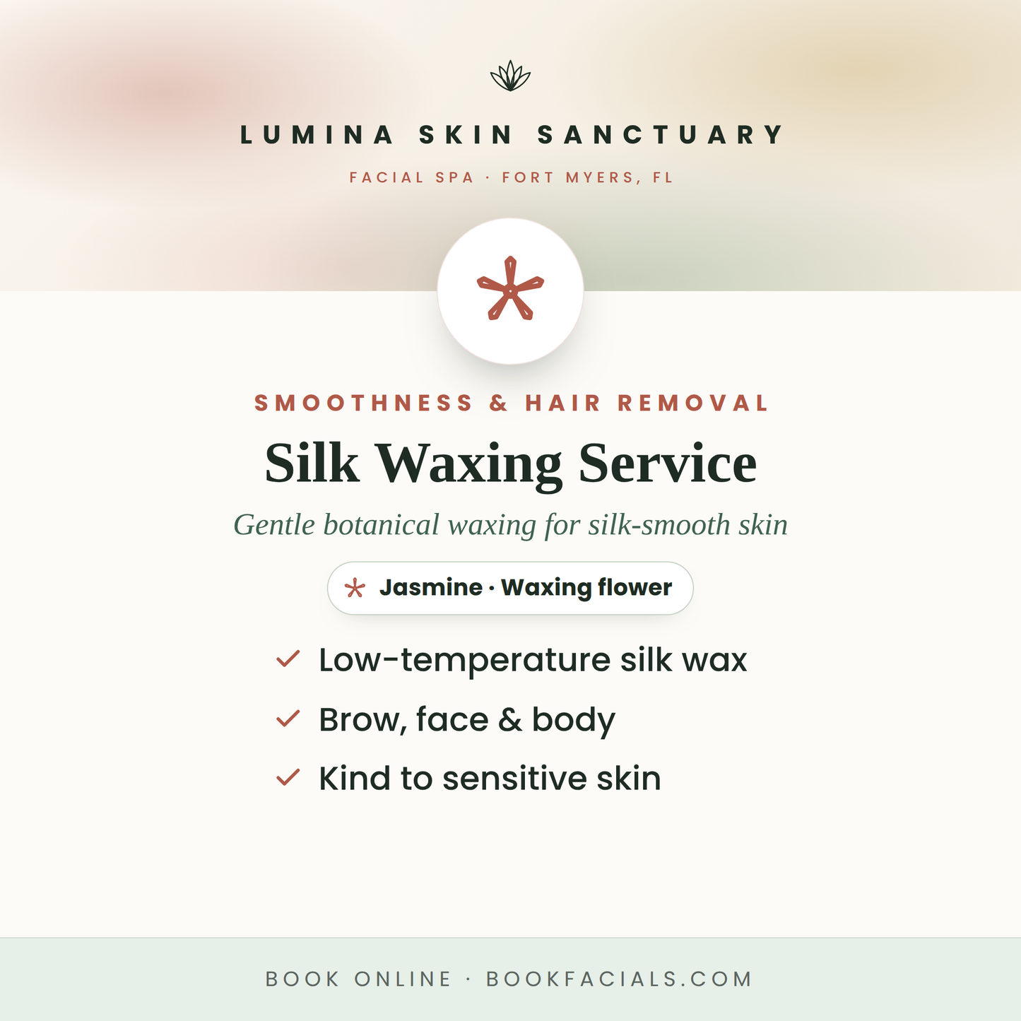 Silk Waxing Service — Lumina Skin Sanctuary, facial spa in Fort Myers, FL