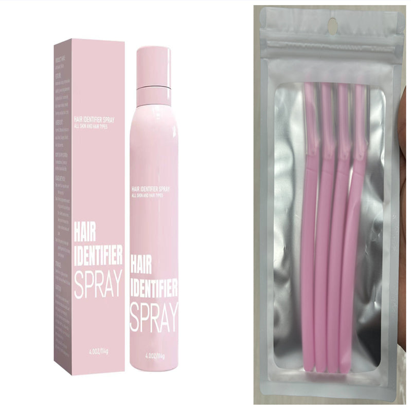 Hair Identifier Spray 100ml PET bottle with mint and herbal extracts for face shaving and moisturizing