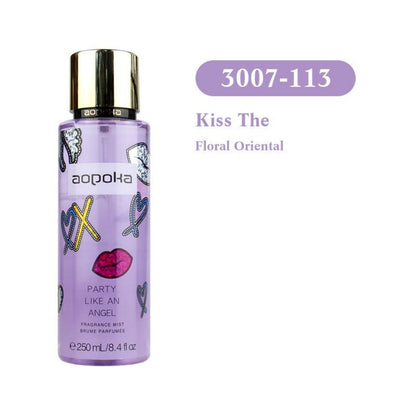 Dropshipman 250ml women's body spray perfume with long-lasting floral fragrance