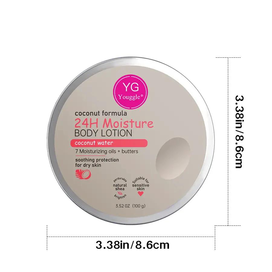 Dropshipman Body Lotion Natural Beauty Moisturizer bottle with coconut water design