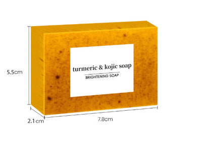 Turmeric cleansing pads for oily skin deep pore exfoliation and oil control, 20 count pack