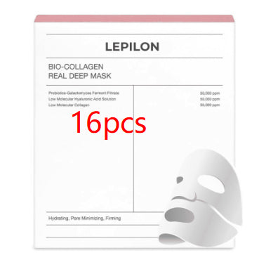 Deep Collagen Overnight Mask with low molecular weight collagen for skin hydration and firming