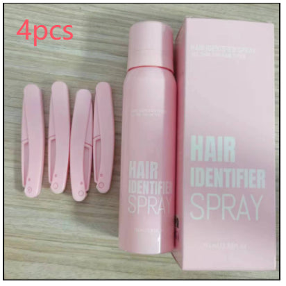 100ml Hair Identifier Spray in PET bottle with mint and herbal extracts for face shaving and moisturizing