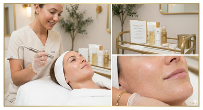 The Sun-Damage Eraser and Galvanic Glow Series by Lumina Skin Sanctuary