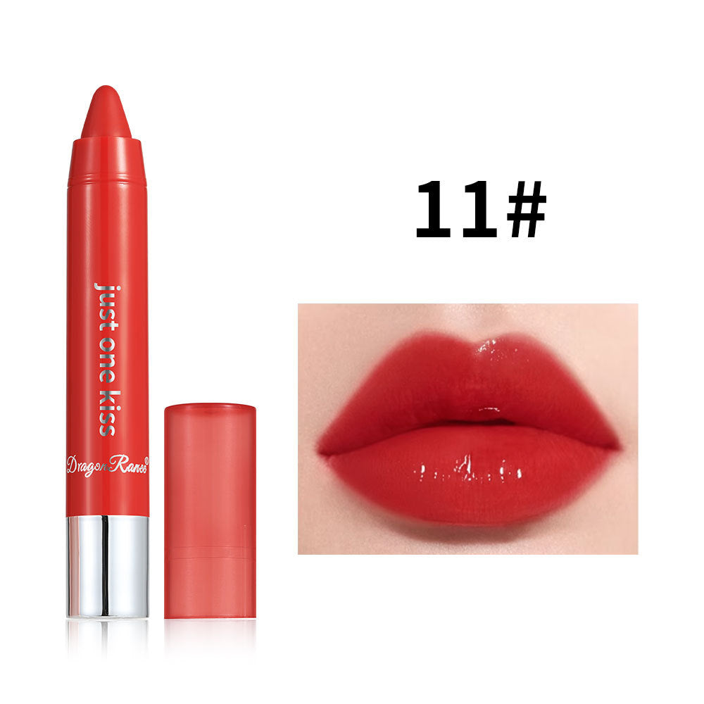 Solid Moist Lipstick Crayon shade 01 with satin finish and retractable design for all skin tones