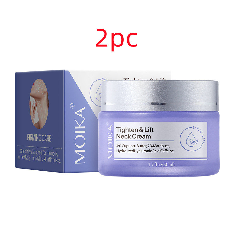 Dropshipman Neck Wrinkle Removal Cream with Hyaluronic Acid for firming and lifting neck and décolletage skin