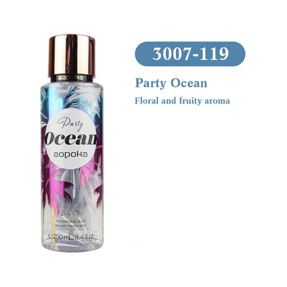 Dropshipman 250ml long-lasting floral body spray perfume for women in ergonomic spray bottle