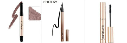 PHOFAY crease-proof waterproof eyeshadow stick with built-in smudger for all-day wear