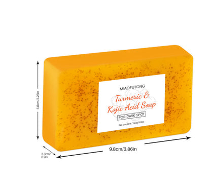 Turmeric Cleansing Pads for oily skin deep pore cleansing foam pack of 20