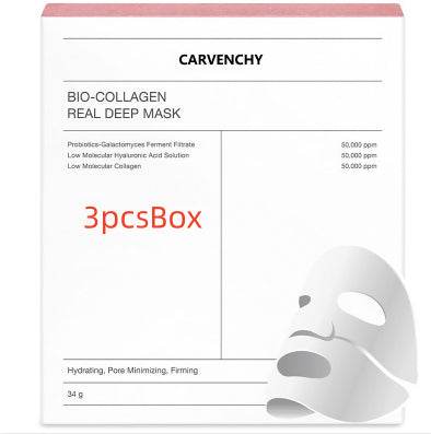 Deep Collagen Overnight Mask by Dropshipman for skin hydration and firming with low molecular weight collagen
