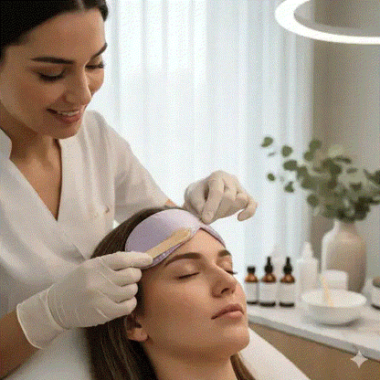 Professional Silk Wax Signature Waxing Ritual for smooth, private facial and body hair removal