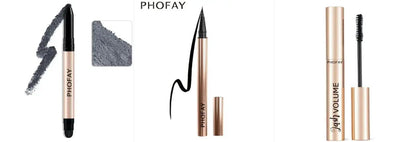 PHOFAY crease-proof waterproof eyeshadow stick with built-in smudger and 12-hour wear for all skin tones