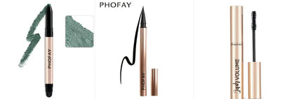 PHOFAY crease proof waterproof eyeshadow stick with built-in smudger for all-day wear