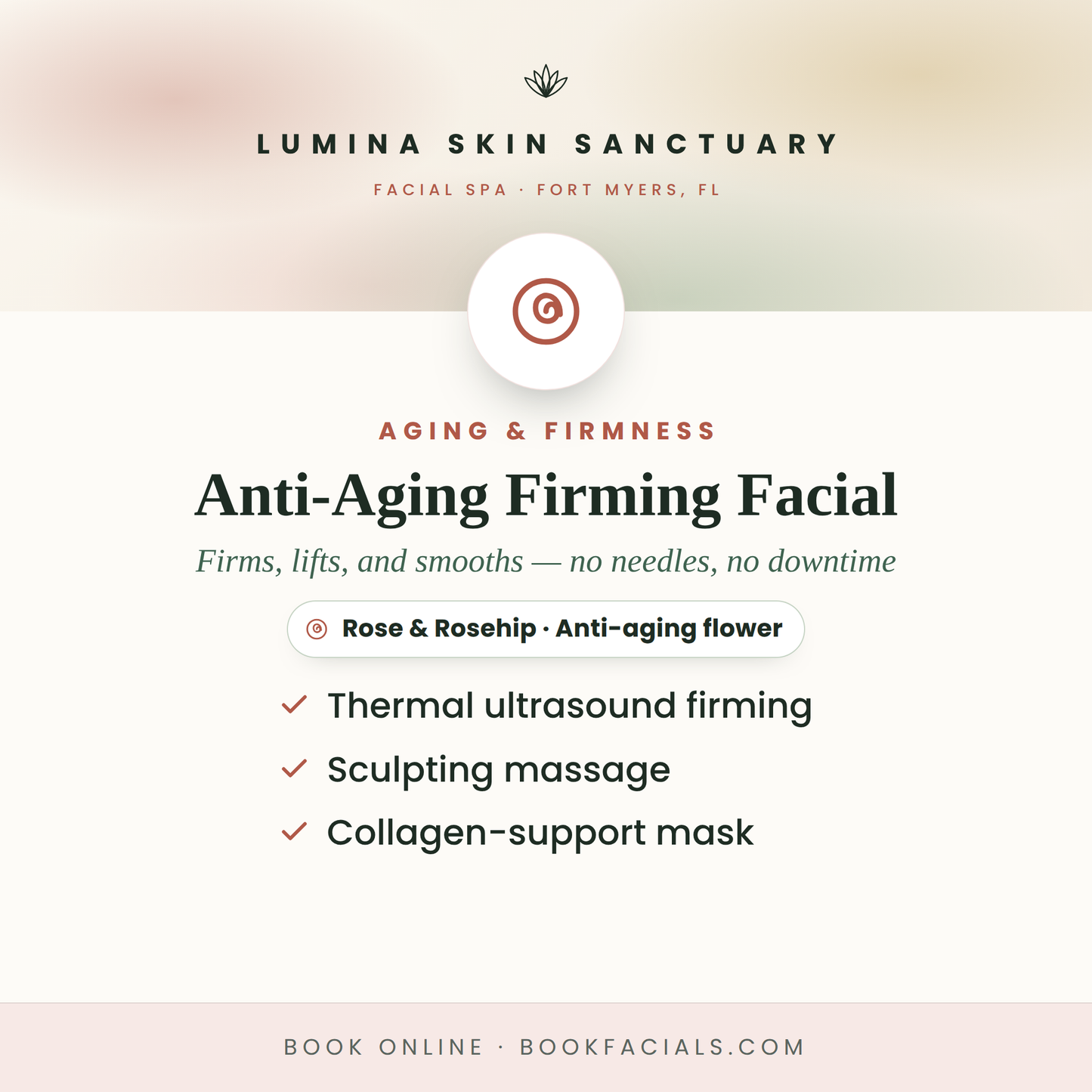 Anti-Aging Firming Facial — Lumina Skin Sanctuary, facial spa in Fort Myers, FL