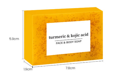 Turmeric cleansing pads deep pore exfoliating foam for oily skin in 20-count pack