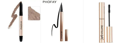 PHOFAY crease proof waterproof eyeshadow stick with built-in smudger for all skin tones, 12-hour wear