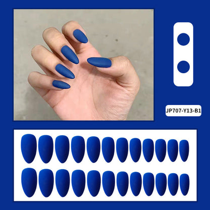 Women's Solid-color Frosted Matte False Nails by Dropshipman