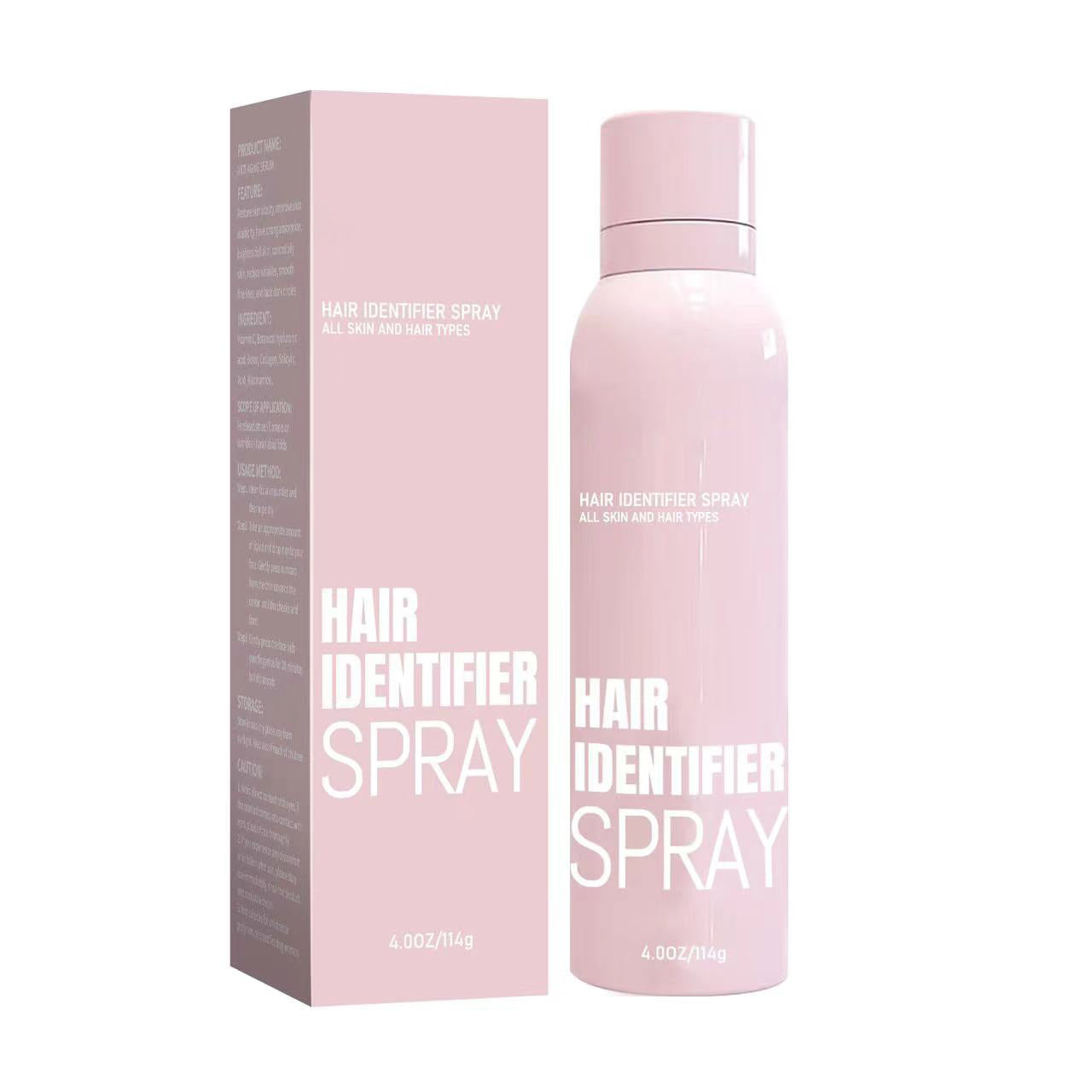 Hair Identifier Spray 100ml PET bottle for face shaving and moisturizing with mint and herbal extracts