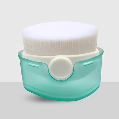 Traceless Portable Magic Brush compact foundation brush with soft synthetic bristles and ergonomic handle for streak-free natural finish