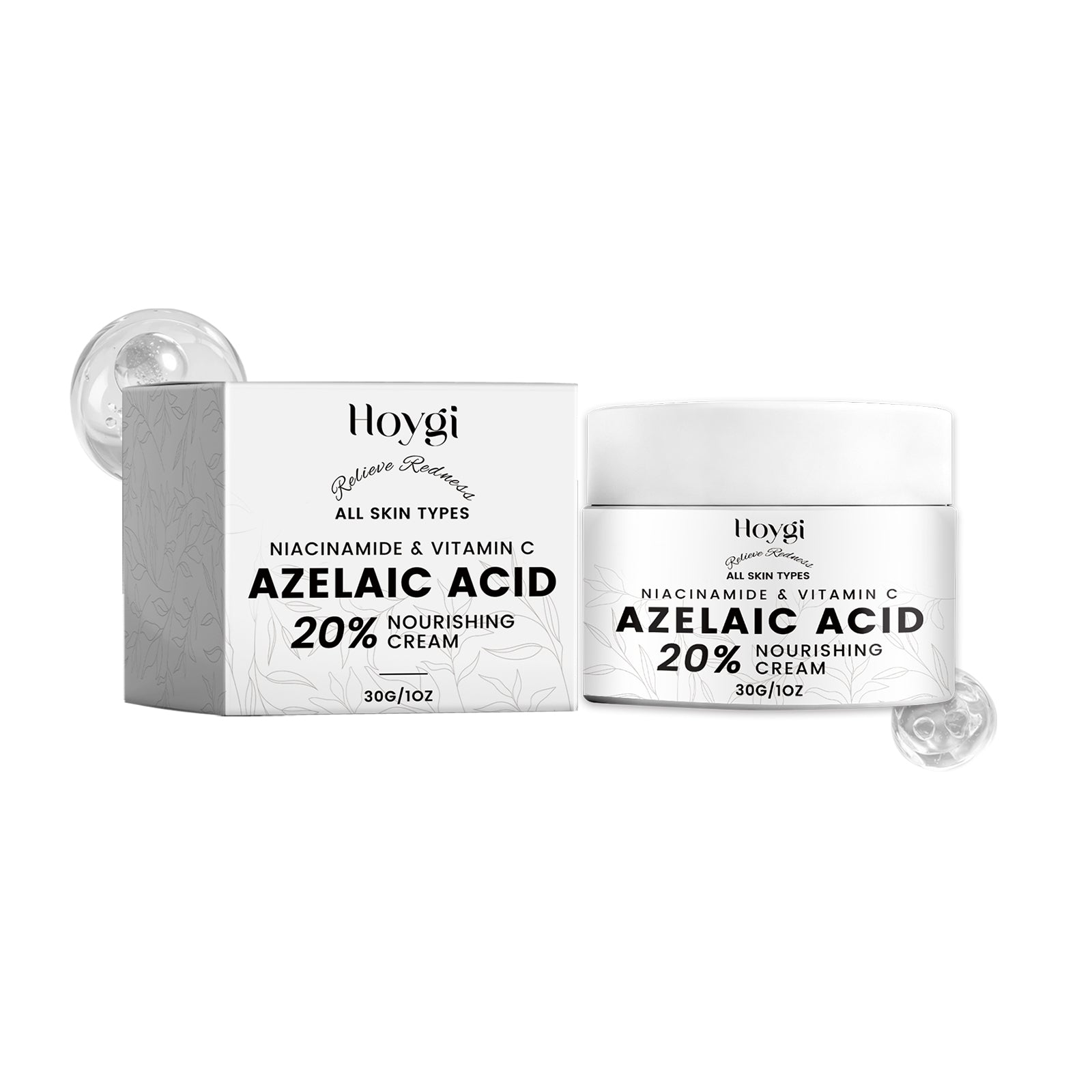 Azelaic Acid Nourishing Milk Cream tube moisturizing skin redness hydration 30g