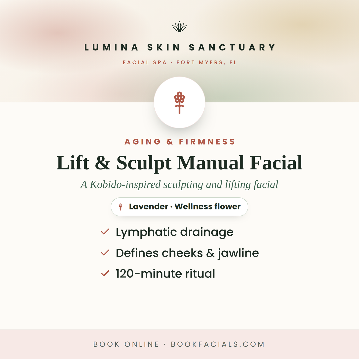 Lift & Sculpt Manual Facial — Lumina Skin Sanctuary, facial spa in Fort Myers, FL