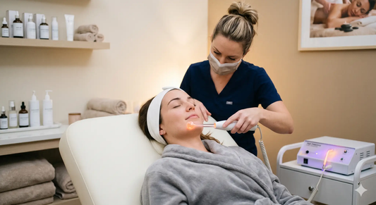 Lumina Skin Sanctuary High Frequency Facial Treatment add-on device for professional skincare therapy.