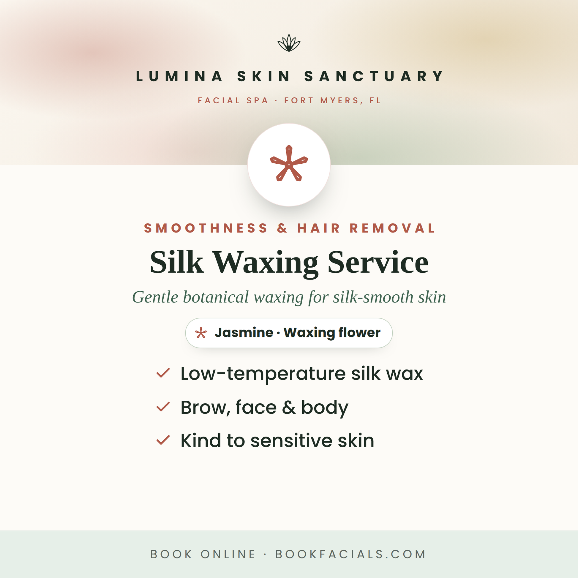 Silk Waxing Service — Lumina Skin Sanctuary, facial spa in Fort Myers, FL