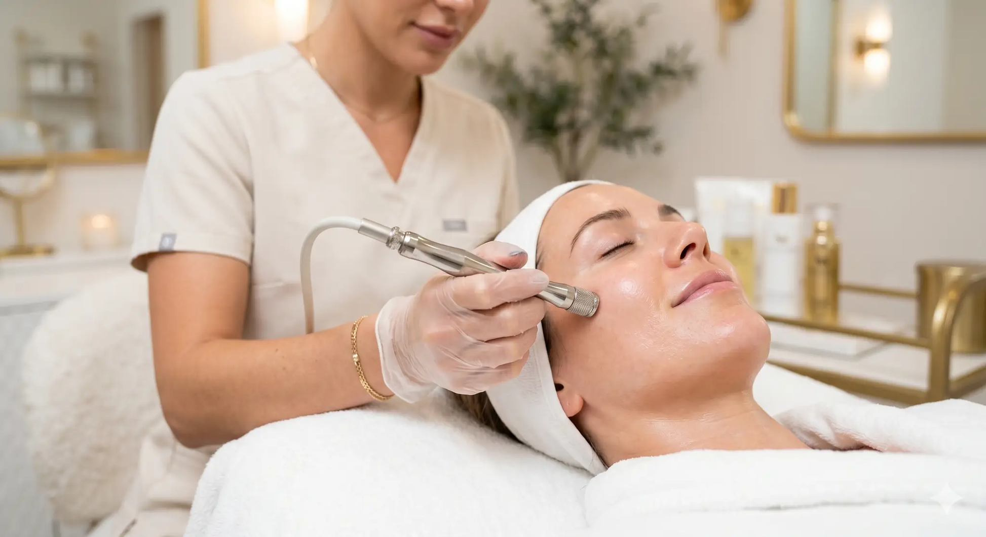 The Sun-Damage Eraser and Galvanic Glow Series by Lumina Skin Sanctuary